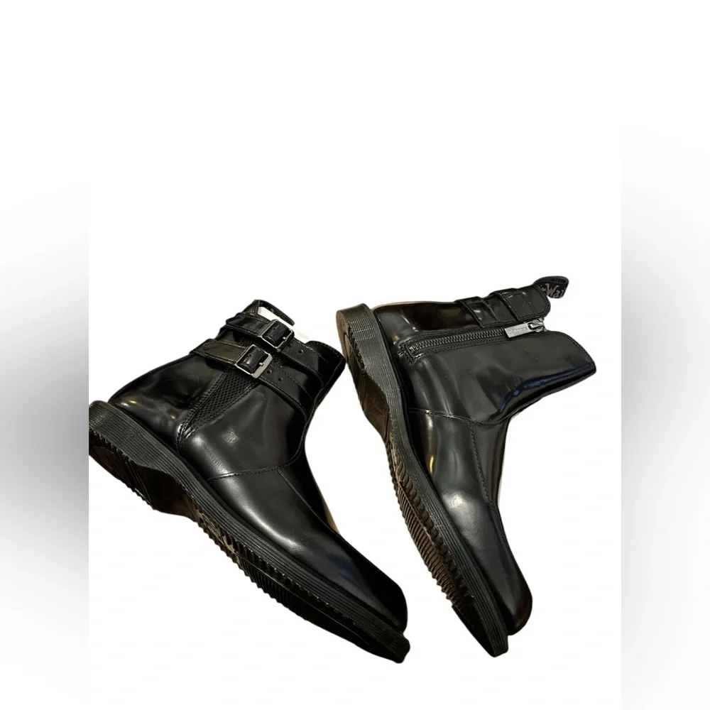 Dr. Martens Flora II Buckle Boots - Picture 4 of 10
